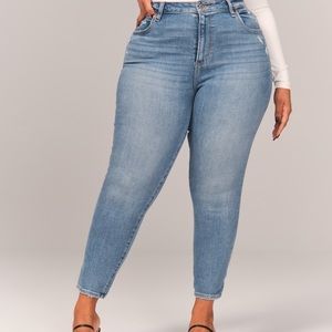 Curve Love High Rise Super Skinny Ankle Jeans